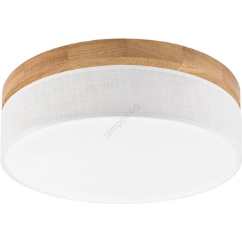 Brilagi - LED таванен плафон BELLADONNA LED/36W/230V Ø 40 см бял/дъб (BG2109)