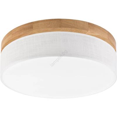 Brilagi - LED таванен плафон BELLADONNA LED/36W/230V Ø 40 см бял/дъб (BG2109)