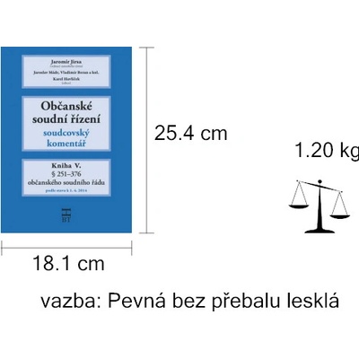 Občanské soudní řízení Kniha V.
