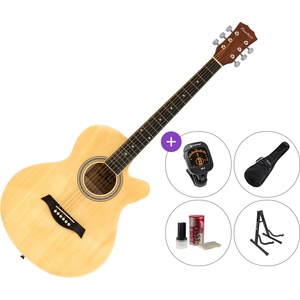 Pasadena SG026C Premium SET Natural Джъмбо китара