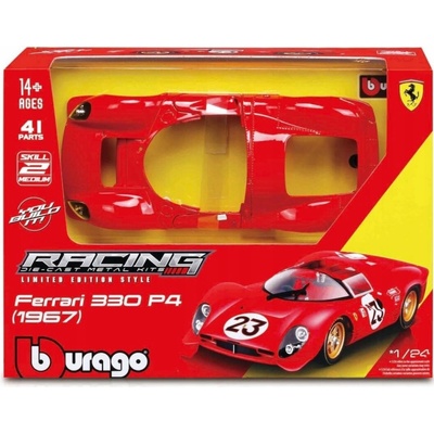Bburago Ferrari 330 P4 Daytona KIT 18 26588 AUTO MODEL K SESTAVENÍ 1:24