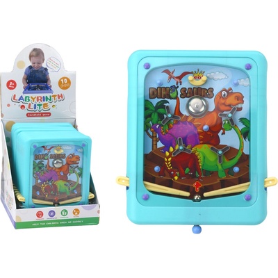 Mamido Hra obratnosti Flipper Dinosaury Modrá doska