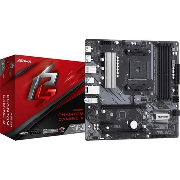 Image 1 of ASRock A520M Phantom Gaming 4