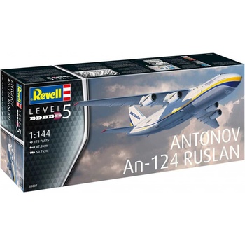 REVELL Plastic ModelKit letadlo 03807 Antonov An-124 Ruslan 1:144