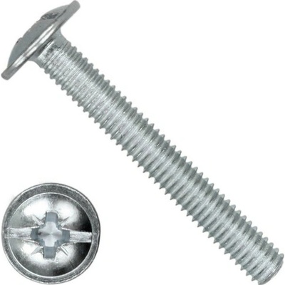 Techmat TM - Skrutka okrasná M6x80 Zn DIN 967