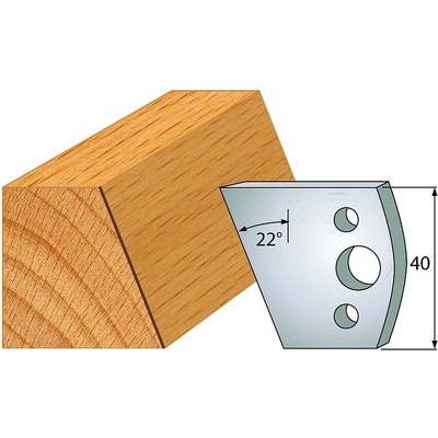 IGM Professional IGM Profil 001 - pár nožov 40x4mm SP F026-001