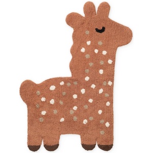 Hanse Home Кафяв памучен детски килим подходящ за пране/ръчно изработен 89x120 cm Snuggle Gino - Hanse Home (106460-89x120)