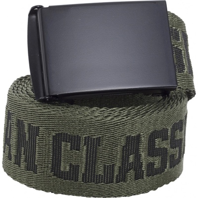 Urban Classics pásek TB2280 BLACK/DARK OLIVE/BLACK