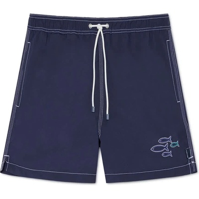 Hackett Бански гащета Hackett Eco swimming shorts - Blue (Navy)