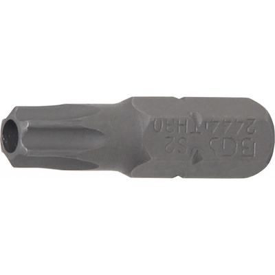 Bit BGS šestihran 6,3 mm 1/4" T profil pro Torx s otvorem T30