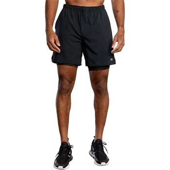 RVCA Бански гащета Rvca 2 In 1 T Short swimming shorts - Black (Black Multi)