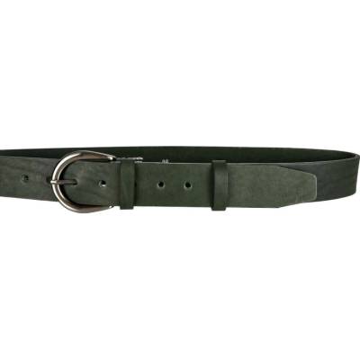 Penny Belts Dámský kožený opasek 126-R30 zelený