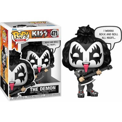 Funko Pop! 471 Rocks Kiss The Demon
