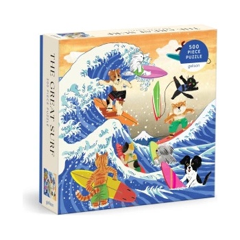Galison Great Surf 500 Piece Puzzle | Galison