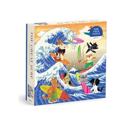 Galison Great Surf 500 Piece Puzzle | Galison