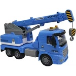 Man Yuk Toys Камион с кран със звукови и светлинни ефекти, 30, 5 см (py8913b)