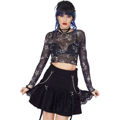 JAWBREAKER дамска тениска с дълъг ръкав (top) JAWBREAKER - Tarot - Black - TPA 3212