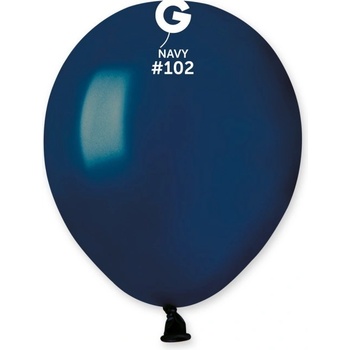 Gemar Латексови Балони Пастел, Цвят "Blu Navy", 13 см