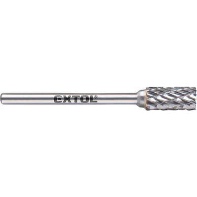 EXTOL INDUSTRIAL fréza karbidová válcová s čelním ozubením, 6*13mm, stopka 3mm, 8703813