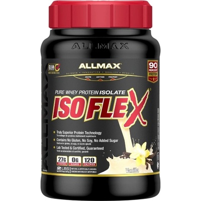 Allmax Nutrition IsoFlex | Pure Whey Isolate ~ Truly Superior Protein Technology [908 грама] Ванилия