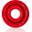 OXBALLS Rimz Softlips Cockring Red