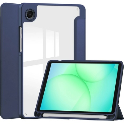 Vsetkonamobil 129965 CRYSTAL Zaklápací obal pre Samsung Galaxy Tab A11 tmavomodrý