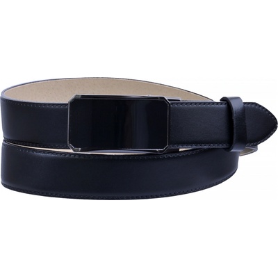 Penny Belts pánský kožený pásek AUTOMAT 35-020-A17-60 černý