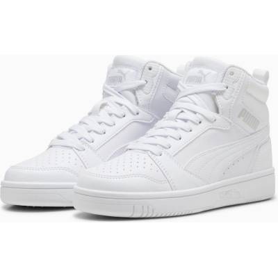 Puma Boty pro mládež Rebound bílé vysoké