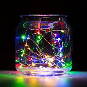  Декоративна лента с батерии 30 Micro LED 3м. , многоцветна