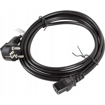 Lanberg Schuko - C13 3m CA-C13C-11CC-0030-BK