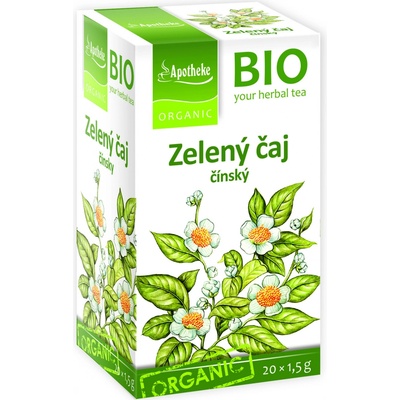 Apotheke BIO Zelený čaj 20 sáčků