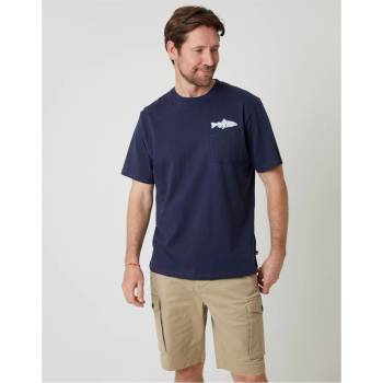 Saltwell Тениска Saltwell Men's Saltwel Portree Regular Fit T-Shirt - Navy
