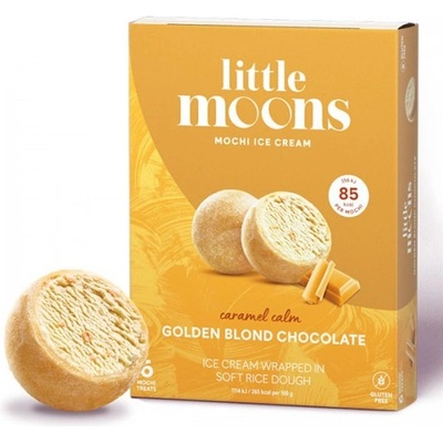 Сладолед на топки в тесто Mochi бял шоколад Litle moons 192гр