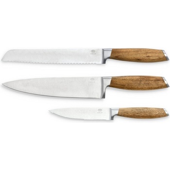 Holm Комплект ножове от неръждаема стомана 3 бр. - Holm (36823)
