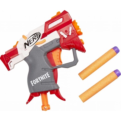 Hasbro E6745 Nerf Microshots Fortnite bláster červený