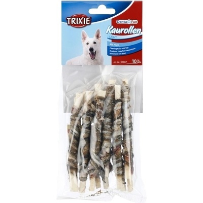 Trixie Dentafun hračka s rybou 12 cm 10 ks 75 g