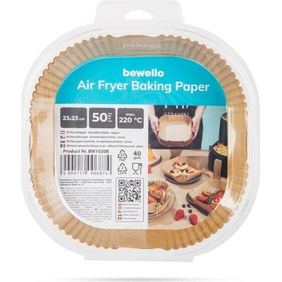 Globiz Papír na pečení do horkovzdušné fritézy 23 x 23c m 50 ks