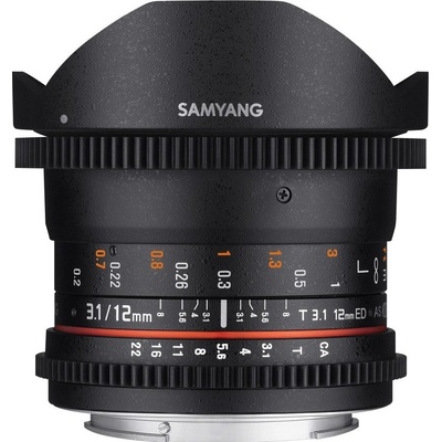 Samyang 12mm T3,1 ED AS NCS VDSLR FishEye Sony E-mount
