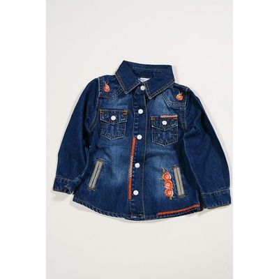 košile riflová Sobe KKNCKT modrá