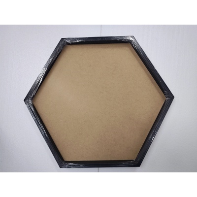 Drevený rám na machový obraz HEXAGON 61cm
