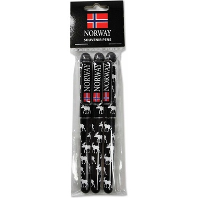 Sada 3 propisek NORWAY s losy