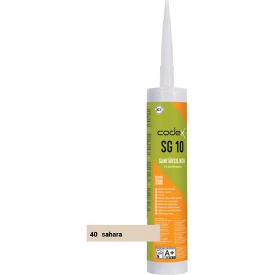 Codex SG 10 sanitární silikon 310 ml sahara