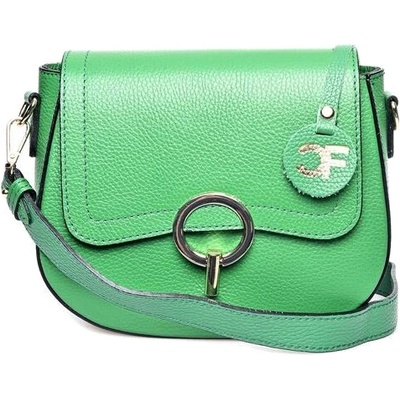 Carla Ferreri dámska kožená crossbody kabelka CF1885 Verde