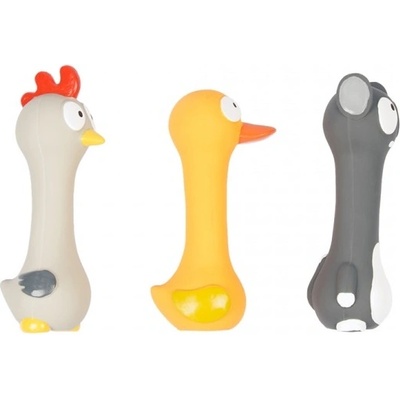 Duvo+ latexové zvieratko s veľkými očami plnené 19 cm