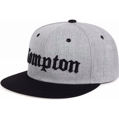 Woodrow Snapback COMPTON šedá/černá