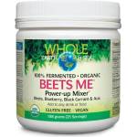 Natural Factors Beets Me Power-up Mixer Whole Earth & Sea®/ Формула от червено цвекло, боровинки, касис, акай бери x 188 g / 25 дози Natural Factors (35552 NF)