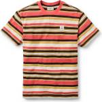 Passenger Мъжка тениска Passenger Wild Pine Texture Stripe T-Shirt - Redwood Multi Stripe (216-7869-0213)