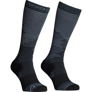 Ortovox Мъжки туристически чорапи Ortovox All Mountain Long Socks Merino socks - Black Raven - размер 42-44 (EU) (201-7466-0412)