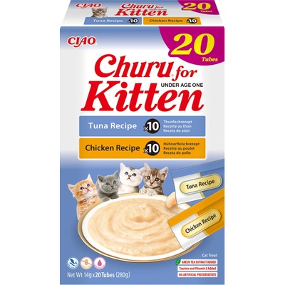 Churu Cat BOX Kitten Variety Tuna&Chicken 20 x 14 g