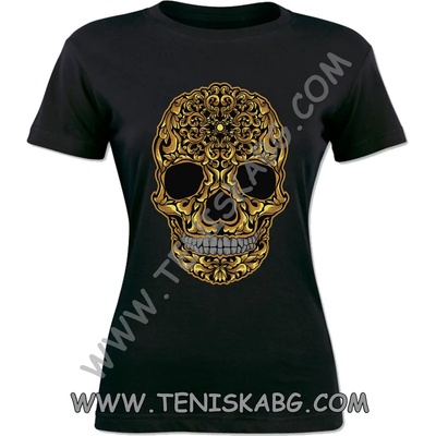 Fruit of the Loom Тениска - Златен череп